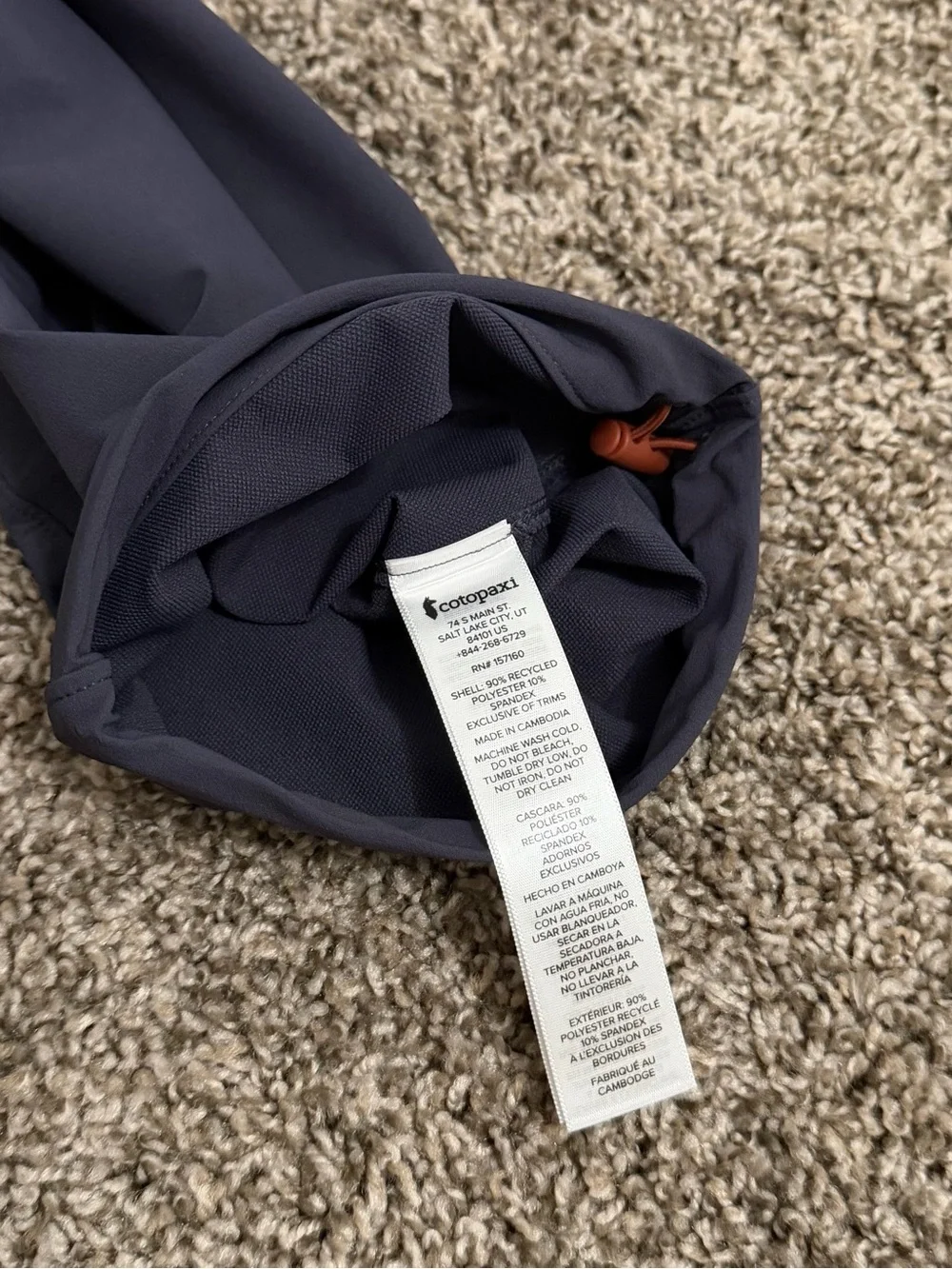 Men’s Cotopaxi Subo Pant in Graphine